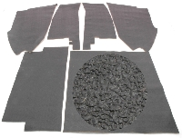Kofferbakbekleding: voorgesneden.