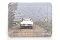 Puzzle DS 19 op hobbelige grindweg
