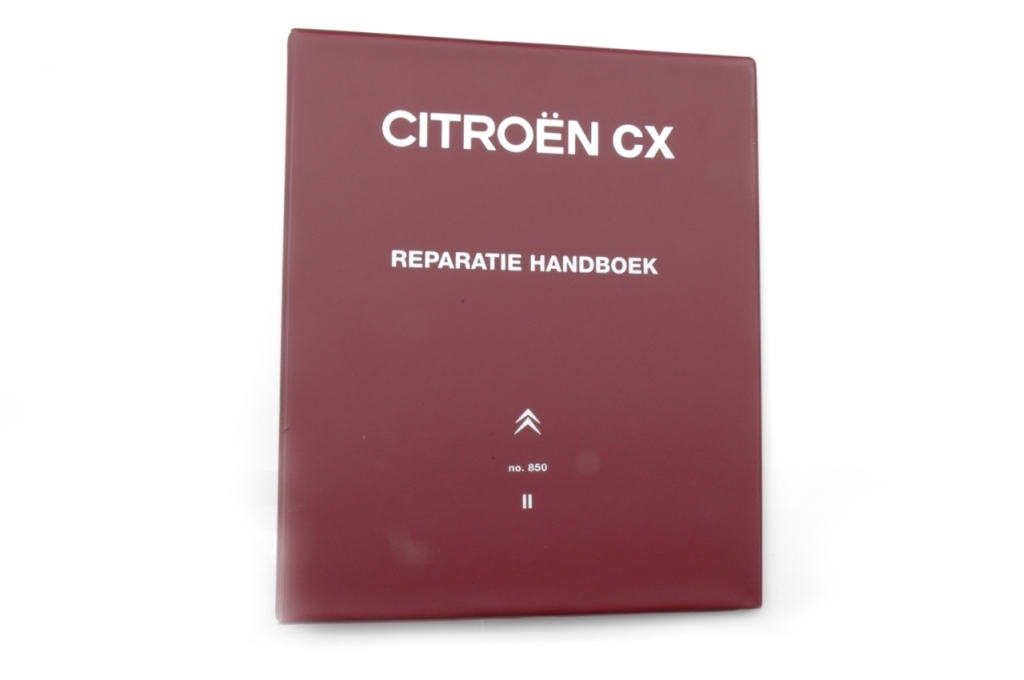 Reparatiehandboek CX ->74 deel II.
