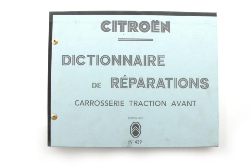 Dictionnaire de reparations carr TA 11 (FR)