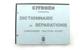 Dictionnaire de reparations carr TA 11 (FR)