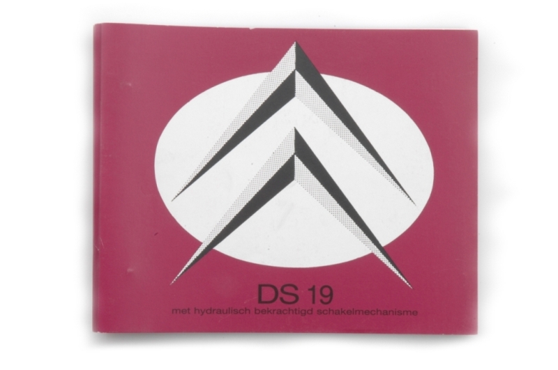 Instruktieboekje DS 19, April 1963.