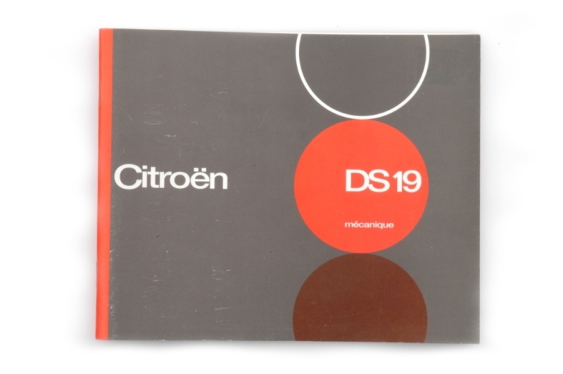 Instruktieboekje DS 19 mechanique, 1966.