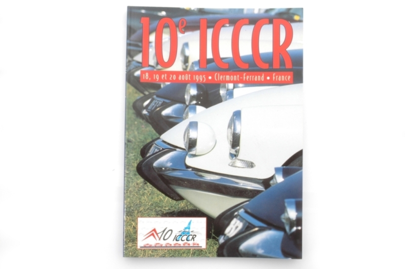 10e ICCCR, Clermont-Ferrand FR, 1995.