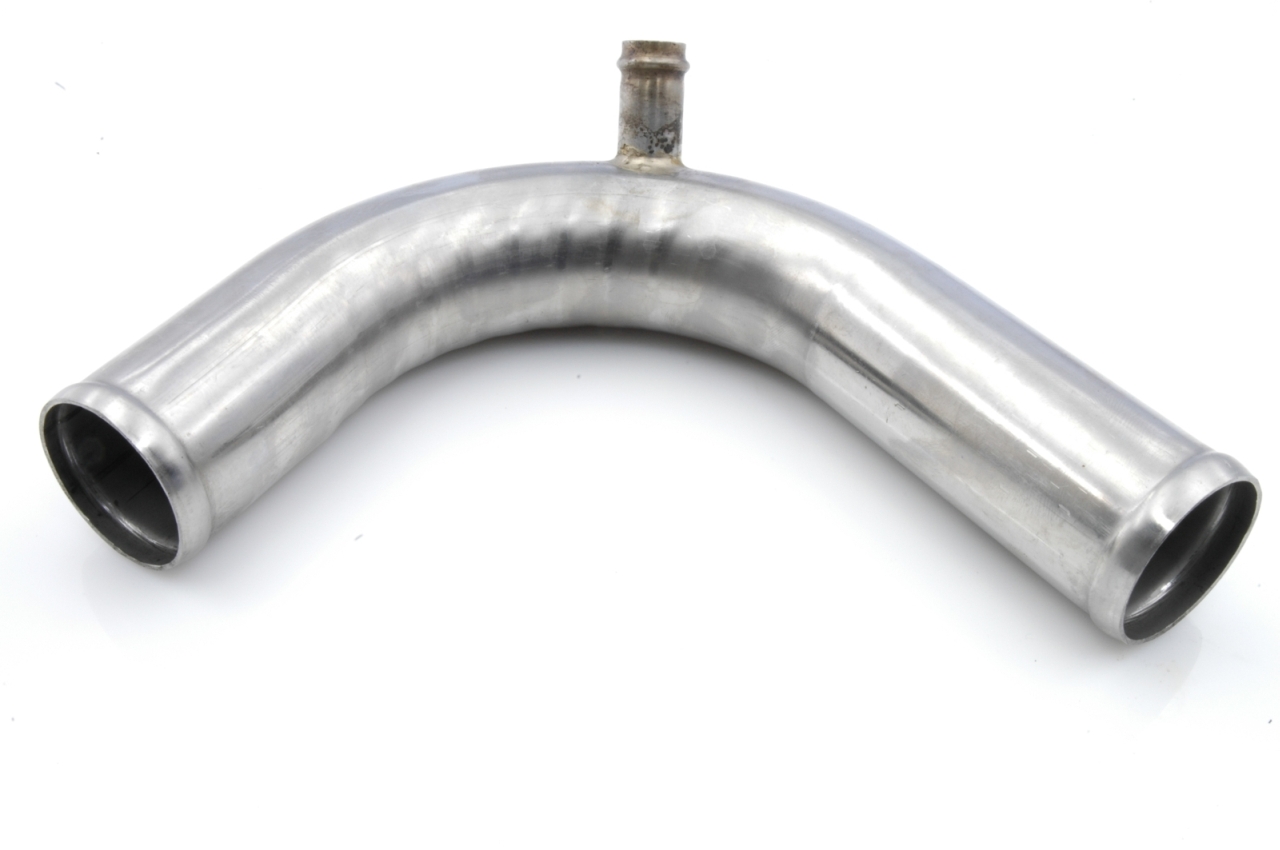 Buis waterpomp-radiateur RVS 1aansluiting