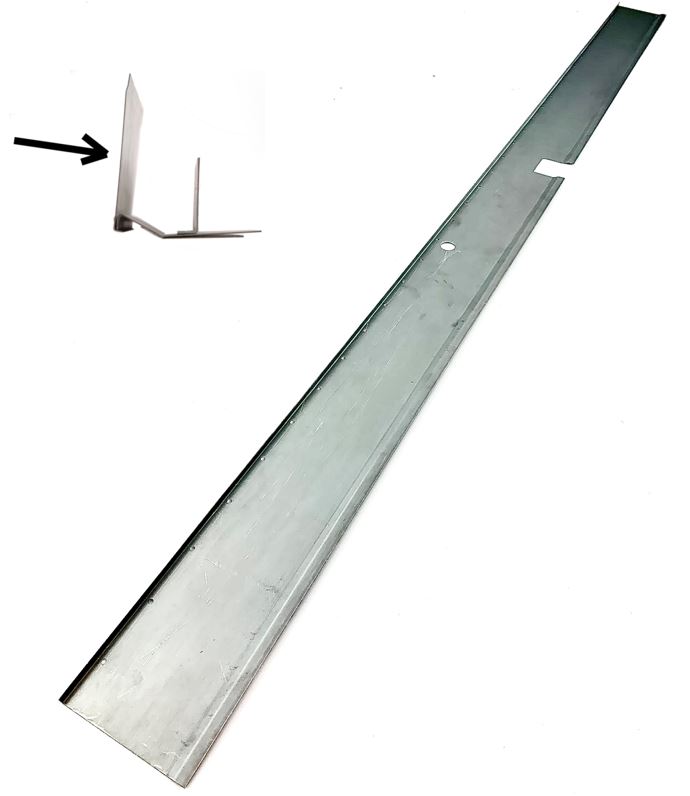 Balk: vertikaalprofiel berline, rechts.