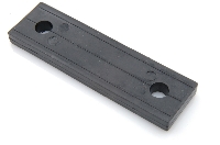 Uitlaat: rubber strip (103mm).
