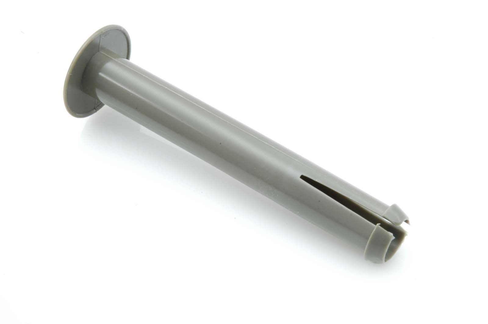 Hoofdsteunen smal: plastic pijpjes, grijs, 10cm (4x).