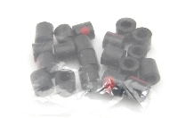 Leidingrubber: 6,35mm, (20x), LHS.