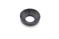 Spoorstang: komvormig rubber.