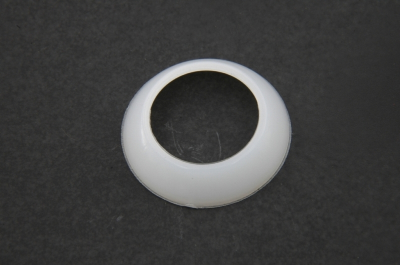 Spoorstang: komvormig nylon.