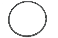 Achterlichtunit: u-profiel, zwart, '66-'69.
