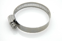 Slangklem: 40-64mm, RVS.