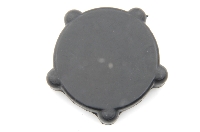 Kachelkraan: rubber knop (Non Pallas).