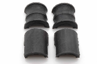 Dempingsrubber traverse '63-'65 (4x).