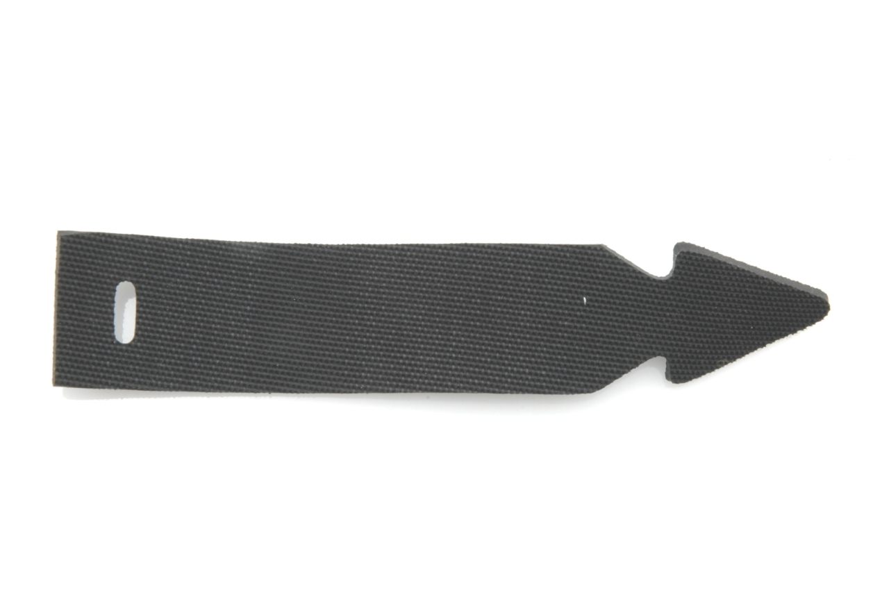 Tie-wraps rubber: 120x24mm.