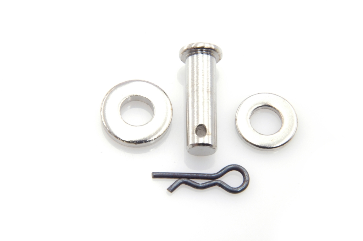 Deurvanger achter: Pen + clip + ring.