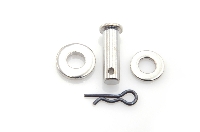 Deurvanger achter: Pen + clip + ring.