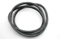 Achterklep break: zwart raamrubber.