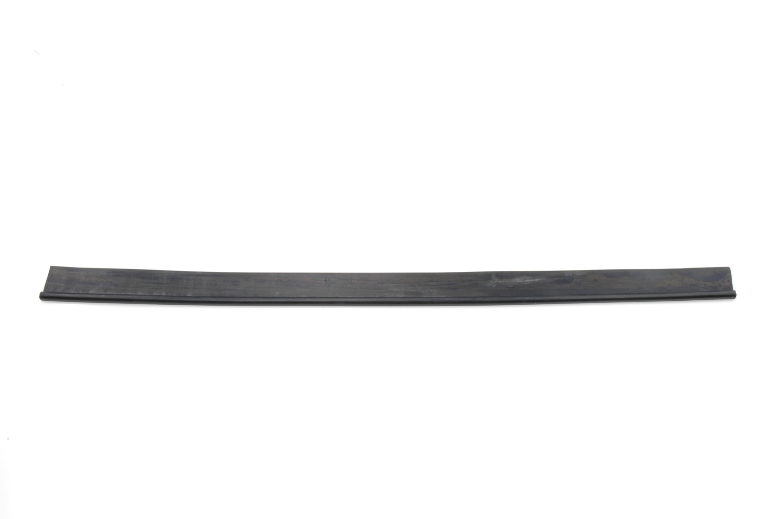 Scherm/deurrubber: vertikaal (breed), rvs kern.