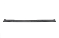 Scherm/deurrubber: vertikaal (breed), rvs kern.
