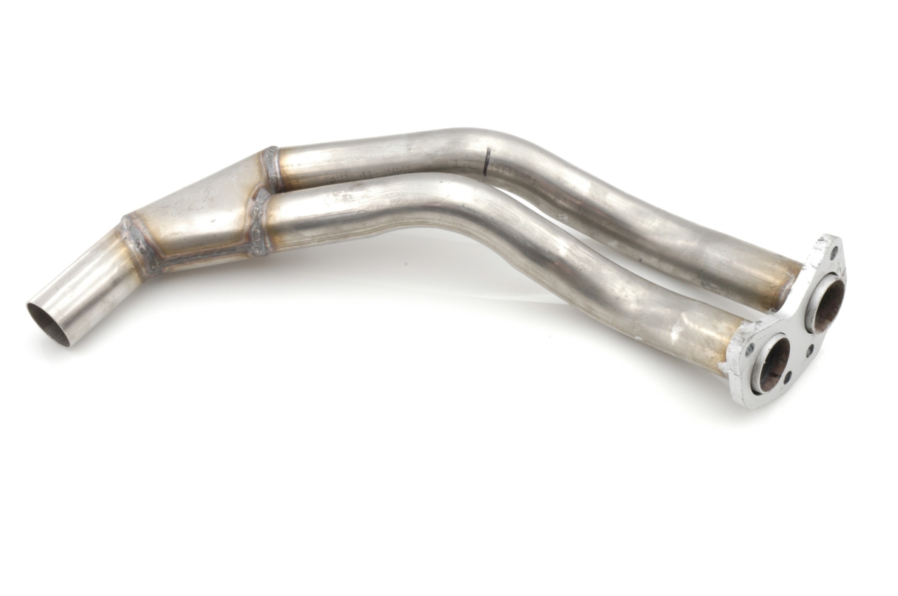Échappement:Tube AV double. INOX