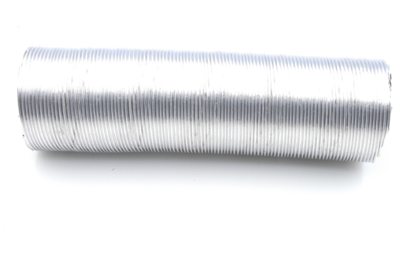 Luchtfilter: voorverwarmingslang (aluminium).