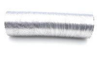 Luchtfilter: voorverwarmingslang (aluminium).