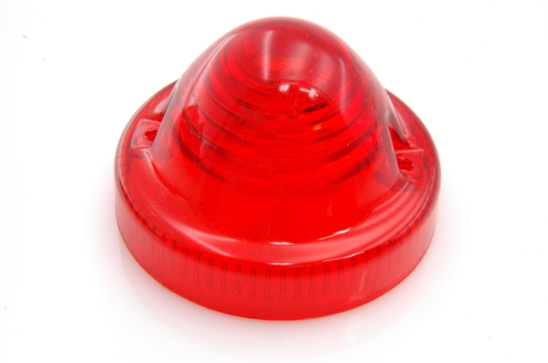 Achterlicht glaasje break: rood (NOS).