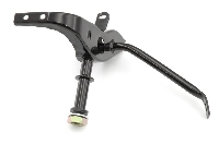Achterbumperhouder: Links (+ring+moer+rubber).