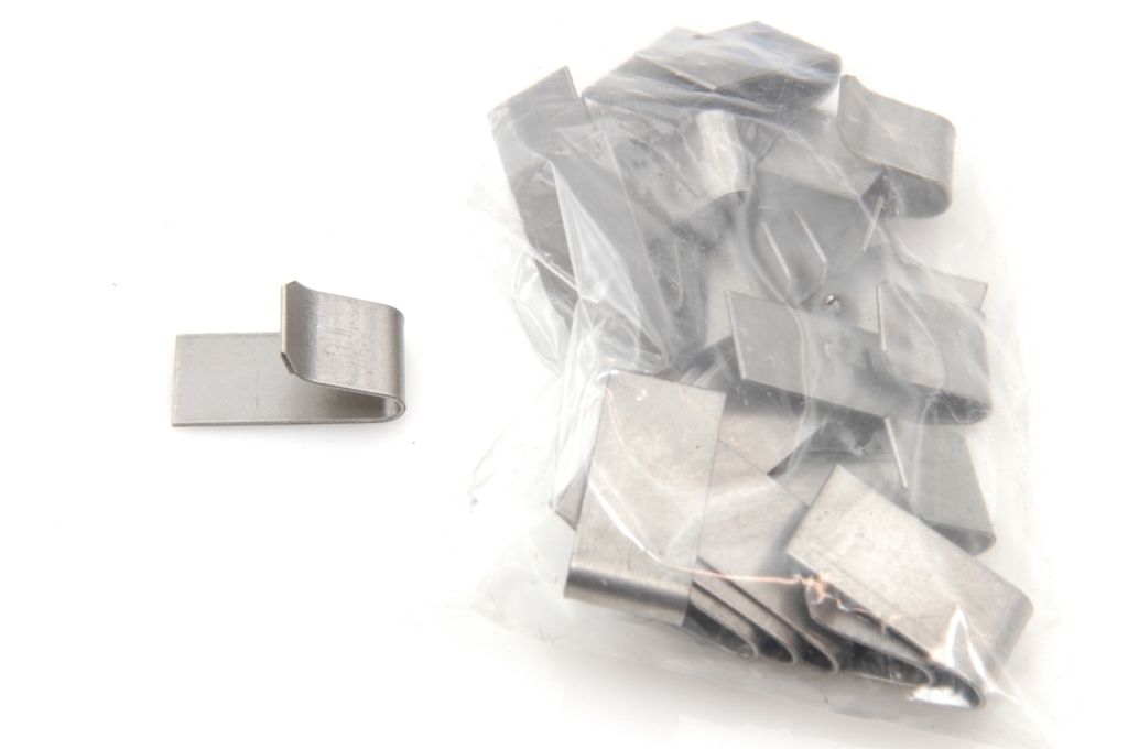 Klemmen vertikaal deurrubber (25x).