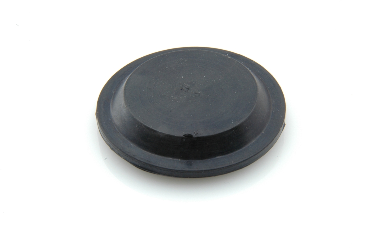 Deur: rond rubber (groot).