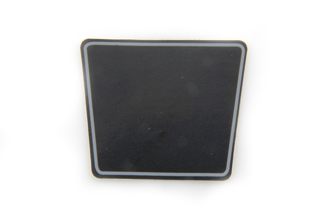 Sticker: binnenspiegel (zwart).