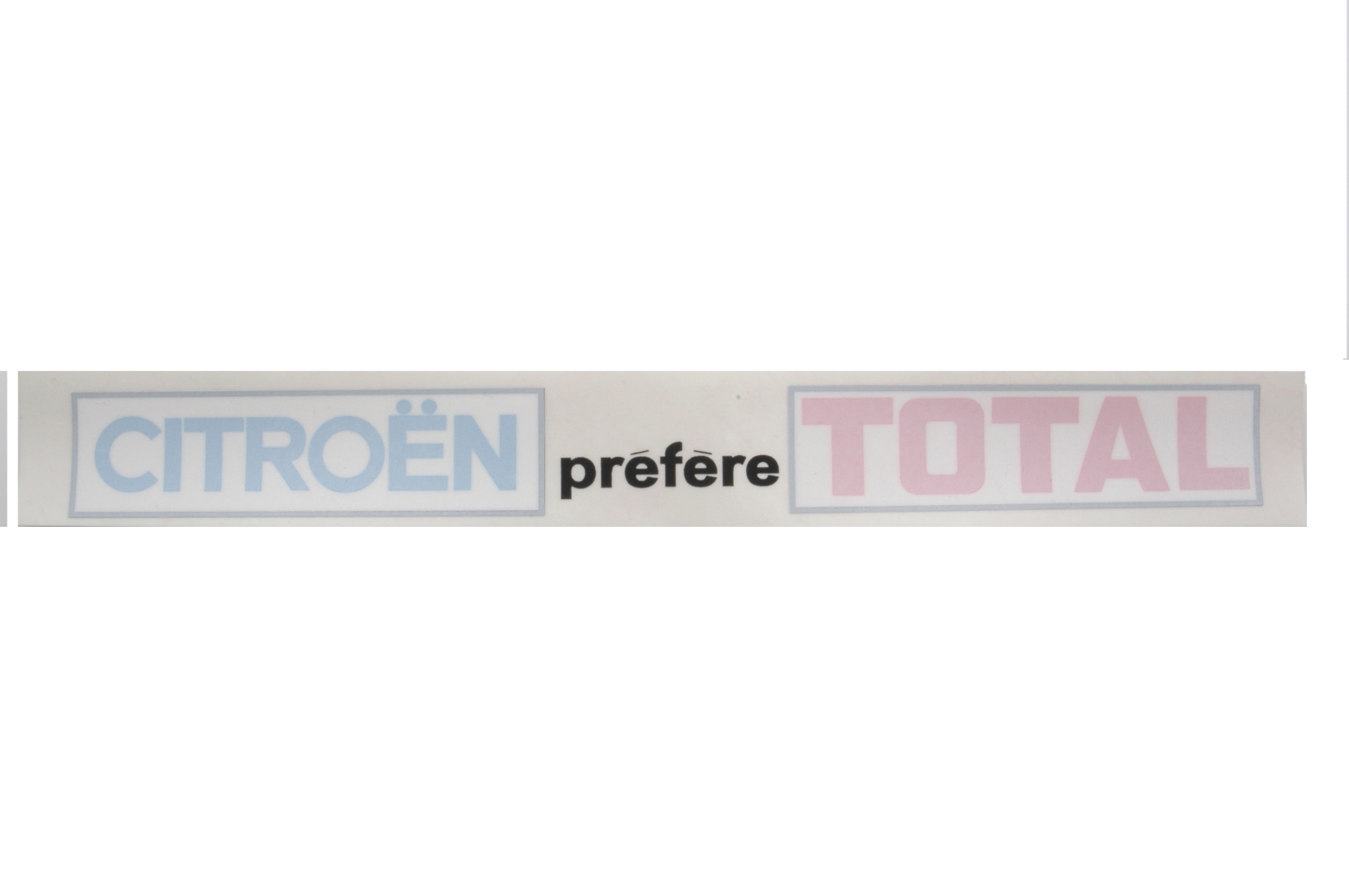 Sticker: achterruit (Citroen prefere, langwerpig).