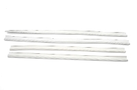Tochtrubber dorpel (grijs). set