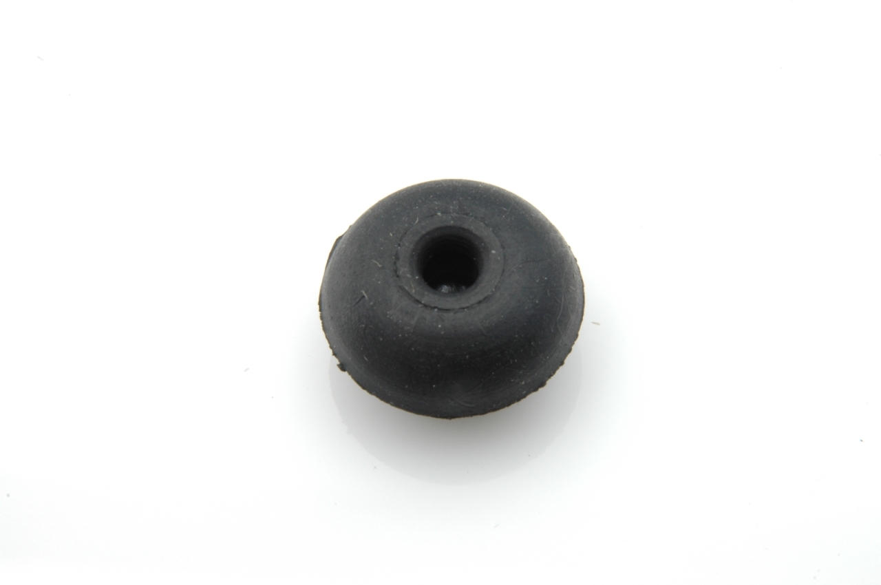 Motorkap: stangrubber.