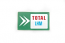 Sticker: groen (Total LHM).