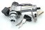Contactslot: handgeschakeld (met drukknop) Contactslot: handgeschakeld (met drukknop)