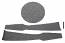 B-stijl: bekleding (skai) (2x).